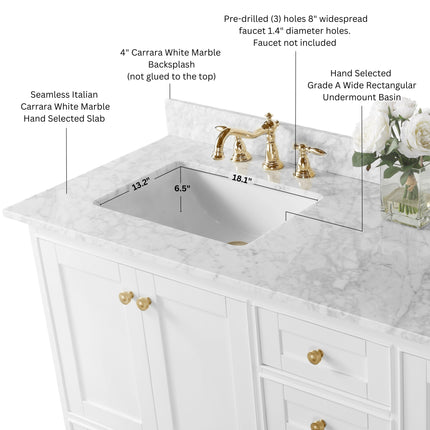 Audrey 66" Bath Vanity Set Ancerre Designs
