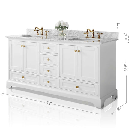 Audrey 72" Bath Vanity Set Ancerre Designs