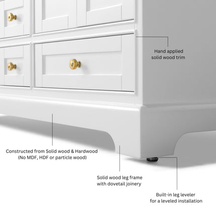 Audrey 66" Bath Vanity Set Ancerre Designs