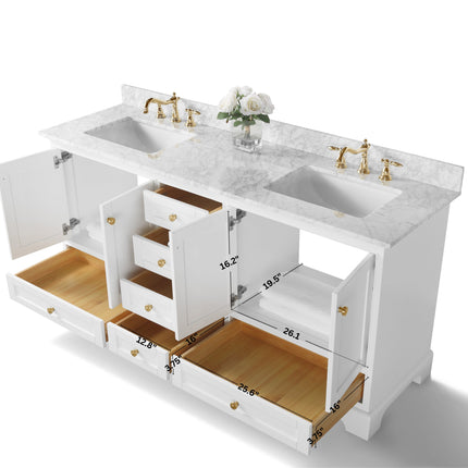 Audrey 66" Bath Vanity Set Ancerre Designs