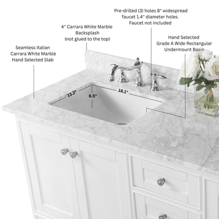 Audrey 66" Bath Vanity Set Ancerre Designs