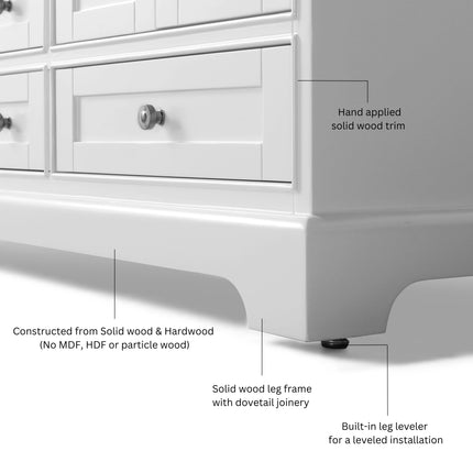 Audrey 66" Bath Vanity Set Ancerre Designs