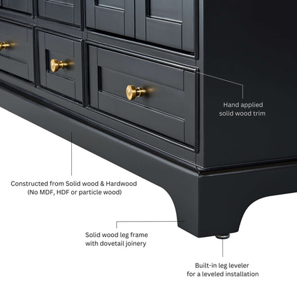 Audrey 84" Bath Vanity Set Ancerre Designs