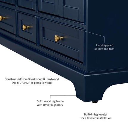 Audrey 84" Bath Vanity Set Ancerre Designs
