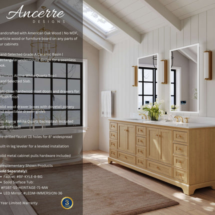 Audrey 48" Bath Vanity Set Ancerre Designs