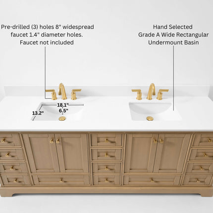 Audrey 48" Bath Vanity Set Ancerre Designs