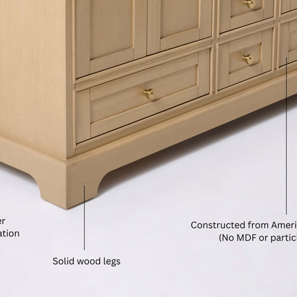 Audrey 84" Bath Vanity Set Ancerre Designs