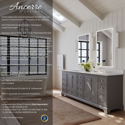 Audrey 48" Bath Vanity Set Ancerre Designs