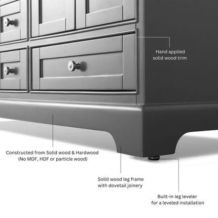 Audrey 84" Bath Vanity Set Ancerre Designs