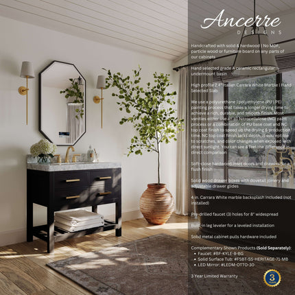 Elizabeth 36" Bath Vanity Set Ancerre Designs