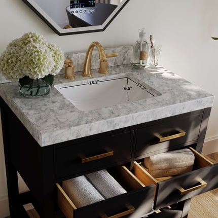 Elizabeth 36" Bath Vanity Set Ancerre Designs