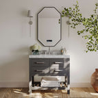 Sapphire Gray | Brushed Nickel Hardware