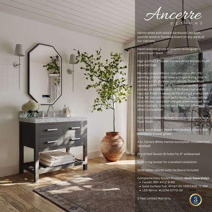 Elizabeth 36" Bath Vanity Set Ancerre Designs