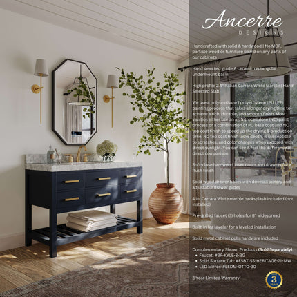 Elizabeth 48" Bath Vanity Set Ancerre Designs