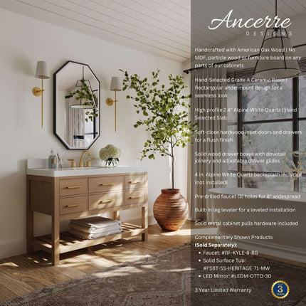 Elizabeth 48" Bath Vanity Set Ancerre Designs