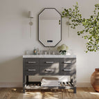 Sapphire Gray | Brushed Nickel Hardware