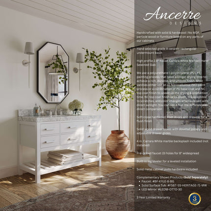 Elizabeth 48" Bath Vanity Set Ancerre Designs