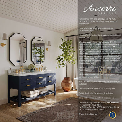 Elizabeth 60" Bath Vanity Set Ancerre Designs