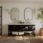 Black Onyx | Brushed Gold Hardware