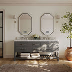 Sapphire Gray | Brushed Nickel Hardware