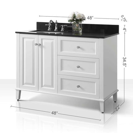 Hannah 48"  Bath Vanity Set Ancerre Designs
