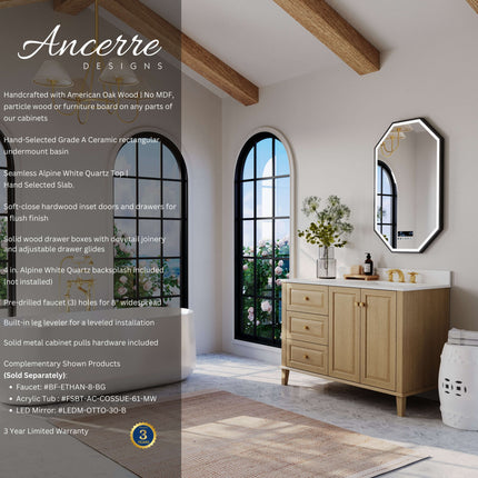 Hannah 42"  Bath Vanity Set Ancerre Designs