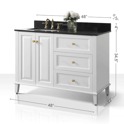 Hannah 48"  Bath Vanity Set Ancerre Designs