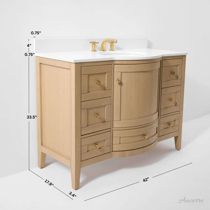 Lauren 42" Bath Vanity Set Ancerre Designs