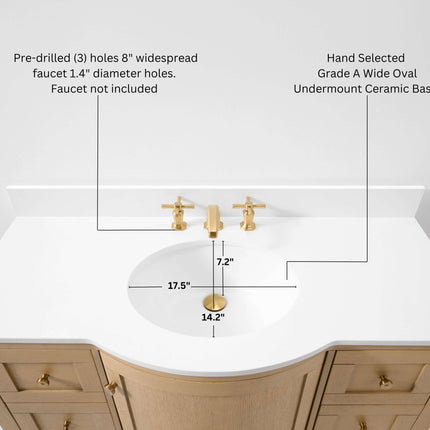 Lauren 42" Bath Vanity Set Ancerre Designs