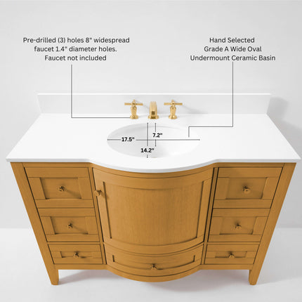Lauren 48" Bath Vanity Set Ancerre Designs