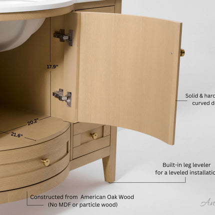 Lauren 42" Bath Vanity Set Ancerre Designs