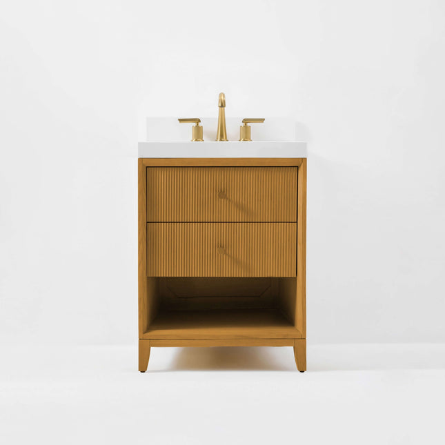 Momo Bathroom Vanity Collection in Sienna Finish Ancerre Designs