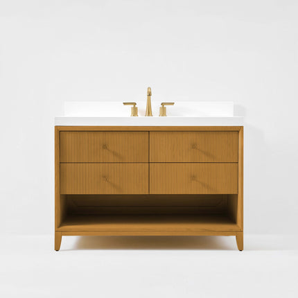 Momo Bathroom Vanity Collection in Sienna Finish Ancerre Designs