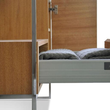 Tory Bathroom Vanity with Solid Surface Top Cabinet Set with Mirror Ancerre Designs