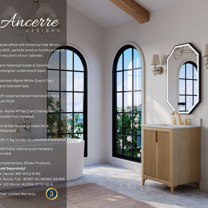Turlington 24" Bath Vanity Set Ancerre Designs