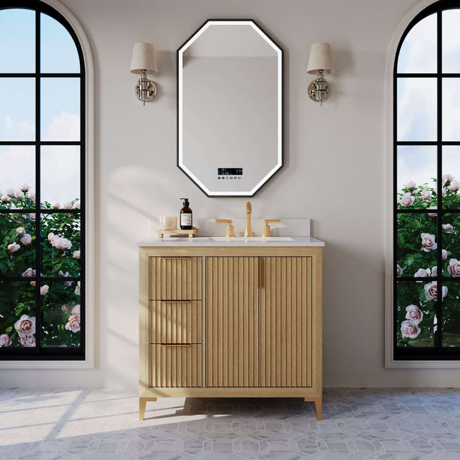 Turlington 36" Bath Vanity Set Ancerre Designs