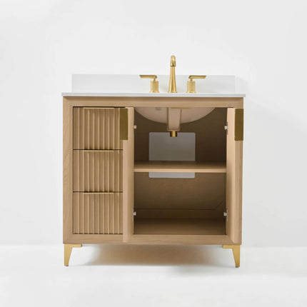 Turlington 36" Bath Vanity Set Ancerre Designs