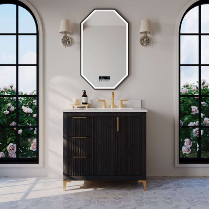 Turlington 36" Bath Vanity Set Ancerre Designs