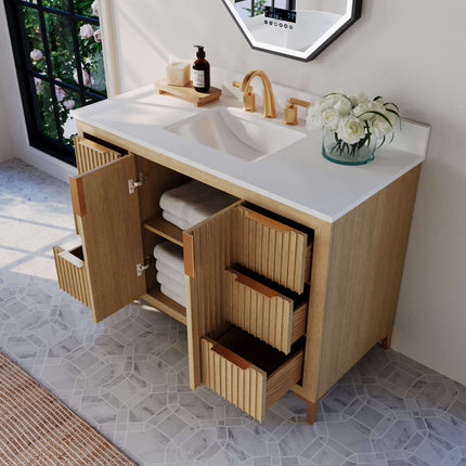 Turlington 48" Bath Vanity Set Ancerre Designs