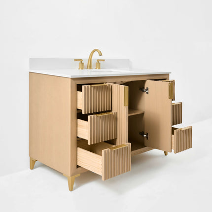 Turlington 48" Bath Vanity Set Ancerre Designs