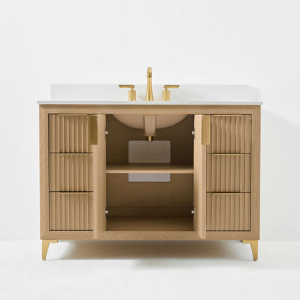 Turlington 48" Bath Vanity Set Ancerre Designs