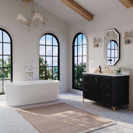 Turlington 48" Bath Vanity Set Ancerre Designs