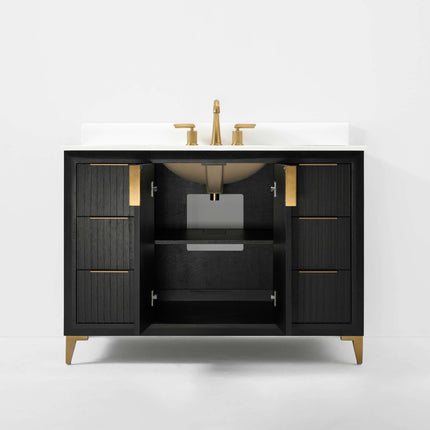 Turlington 48" Bath Vanity Set Ancerre Designs