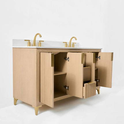 Turlington 60" Bath Vanity Set Ancerre Designs