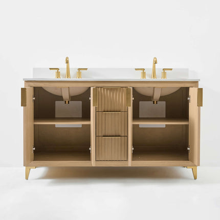 Turlington 60" Bath Vanity Set Ancerre Designs