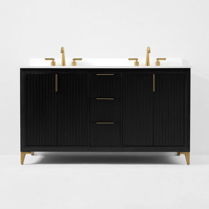 Turlington 60" Bath Vanity Set Ancerre Designs