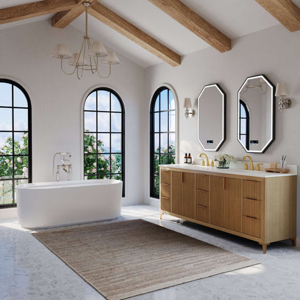 Turlington 84" Bath Vanity Set Ancerre Designs