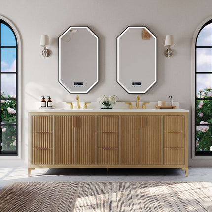 Turlington 84" Bath Vanity Set Ancerre Designs