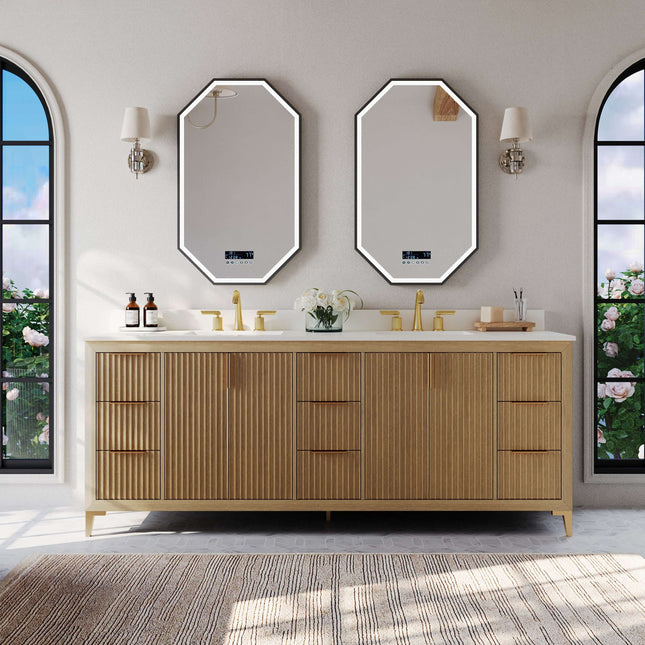 Turlington 84" Bath Vanity Set Ancerre Designs
