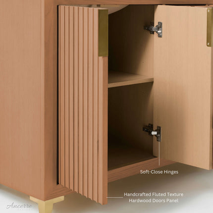 Turlington Bathroom Vanity Collection in Sienna Finish - 24" to 84" Wide Options Ancerre Designs